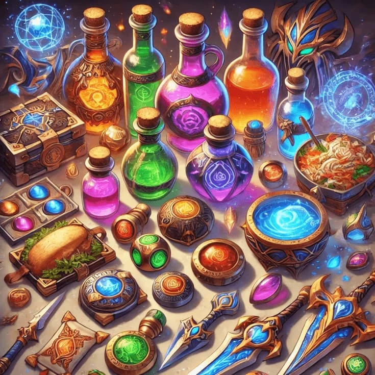 Best Consumables for Blood DK in TWW Best Consumables for Blood DK in TWW