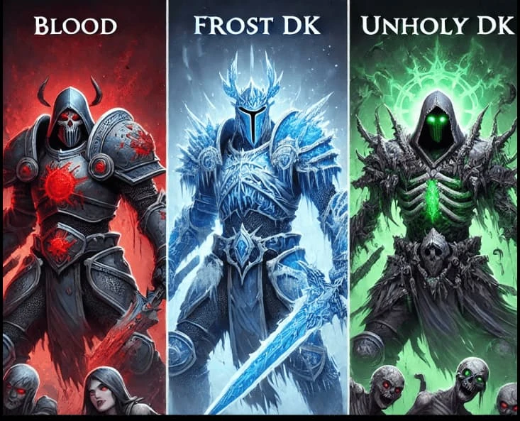 Comparison with Other DK Specializations in World of Warcraft: TWW Comparison with Other DK Specializations in World of Warcraft: TWW