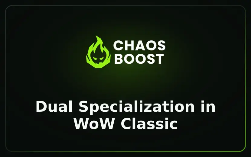 Dual Specialization in WoW Classic