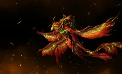 Fiery Dragonhawk