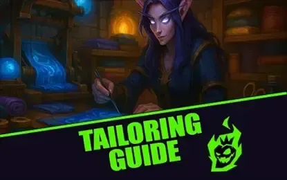 WoW The War Within Patch 11.1.5 Tailoring Guide WoW The War Within Patch 11.1.5 Tailoring Guide