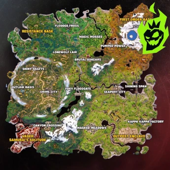 Map Transformations in Season 3 Map Transformations in Season 3