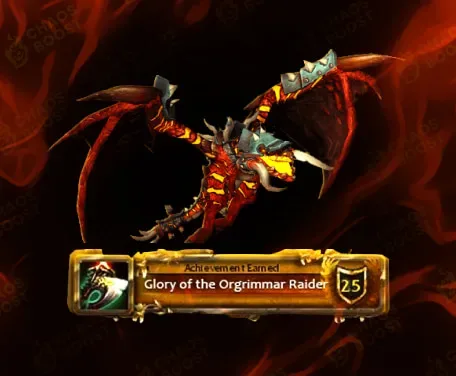 MoP Glory of the Orgrimmar Raider Service
