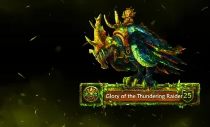 MoP Glory of the Thundering Raider Service