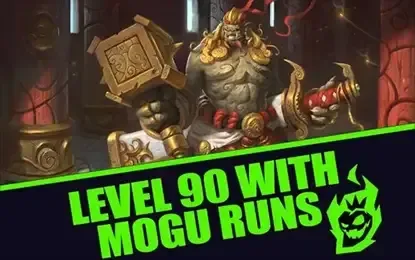 Level 90 in MoP Classic at Lightspeed with Mogu Runs Level 90 in MoP Classic at Lightspeed with Mogu Runs
