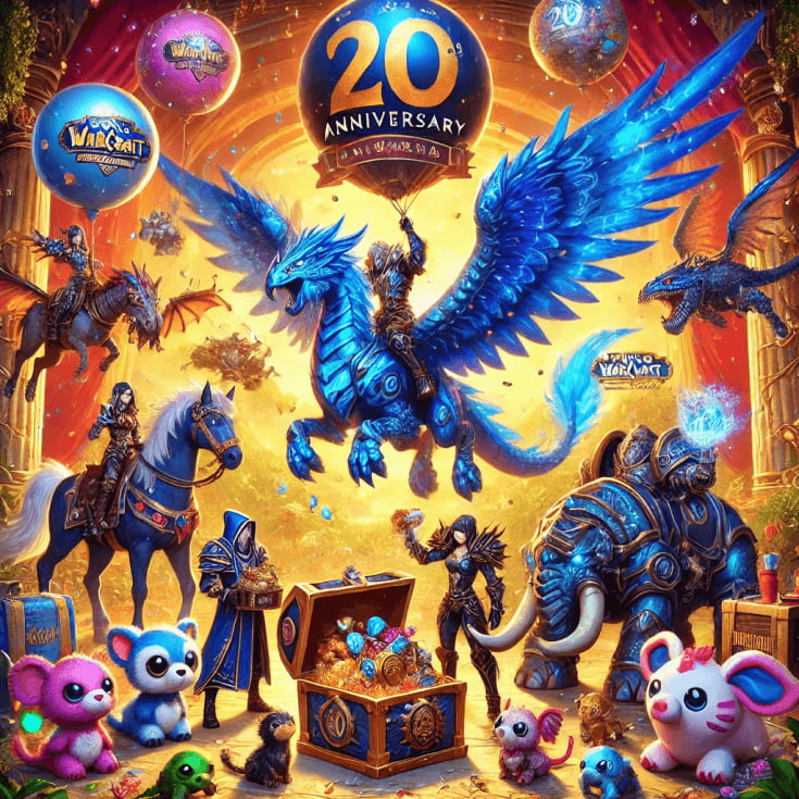 Unique Items Only Available During the WoW 20th Anniversary Unique Items Only Available During the WoW 20th Anniversary