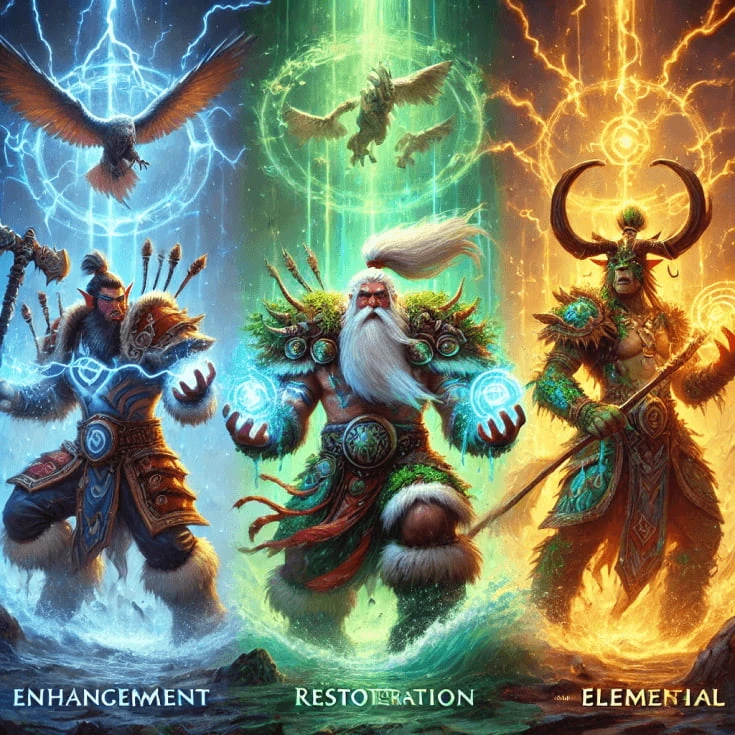 Updates in All Shaman Specs in The War Within