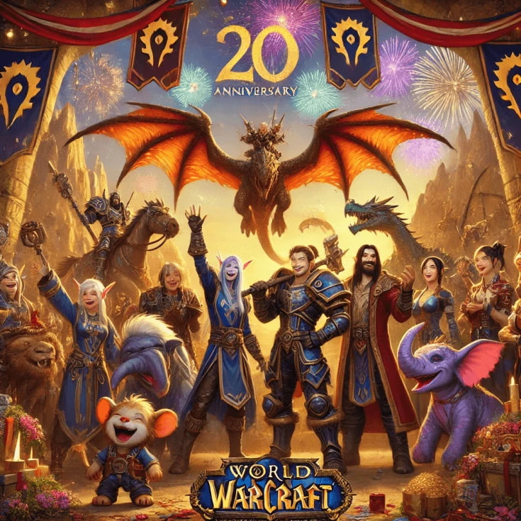 Celebrating WoW’s 20th Anniversary Celebrating WoW’s 20th Anniversary