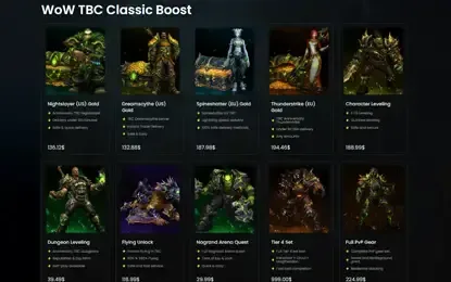 WoW TBC Classic Boost Guide Image WoW TBC Classic Boost Guide