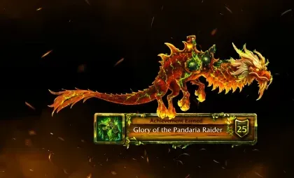 MoP Glory of the Pandaria Raider