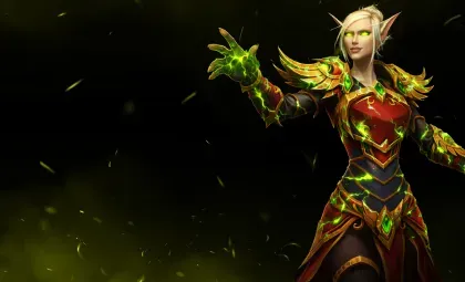 WoW TBC Blood Elf Leveling