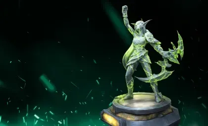 Voidspire Vanquisher's Argent Trophy