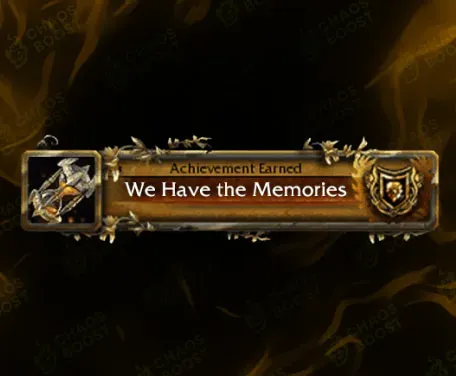 We Have the Memories