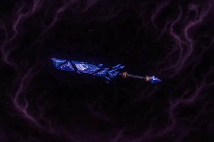 Voidglass Sovereign's Blade