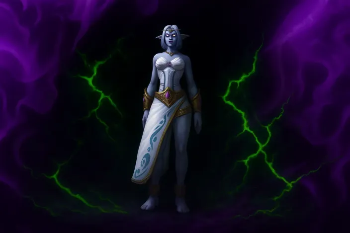 Kaldorei Queen's Royal Vestments