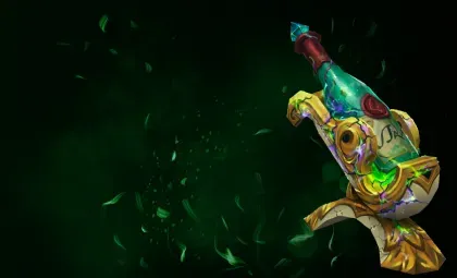 590 Quell'thi'en Red Display Bottle