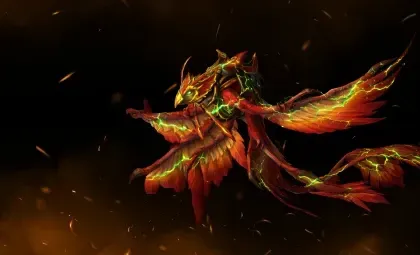 Fiery Dragonhawk