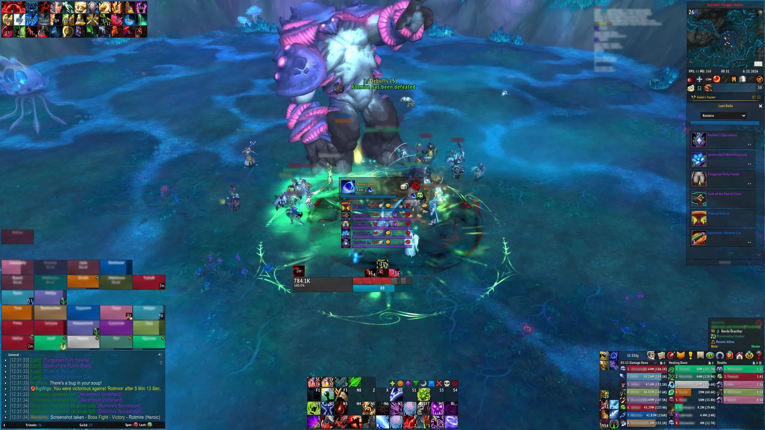 Screenshot of Sporefall Completed 2