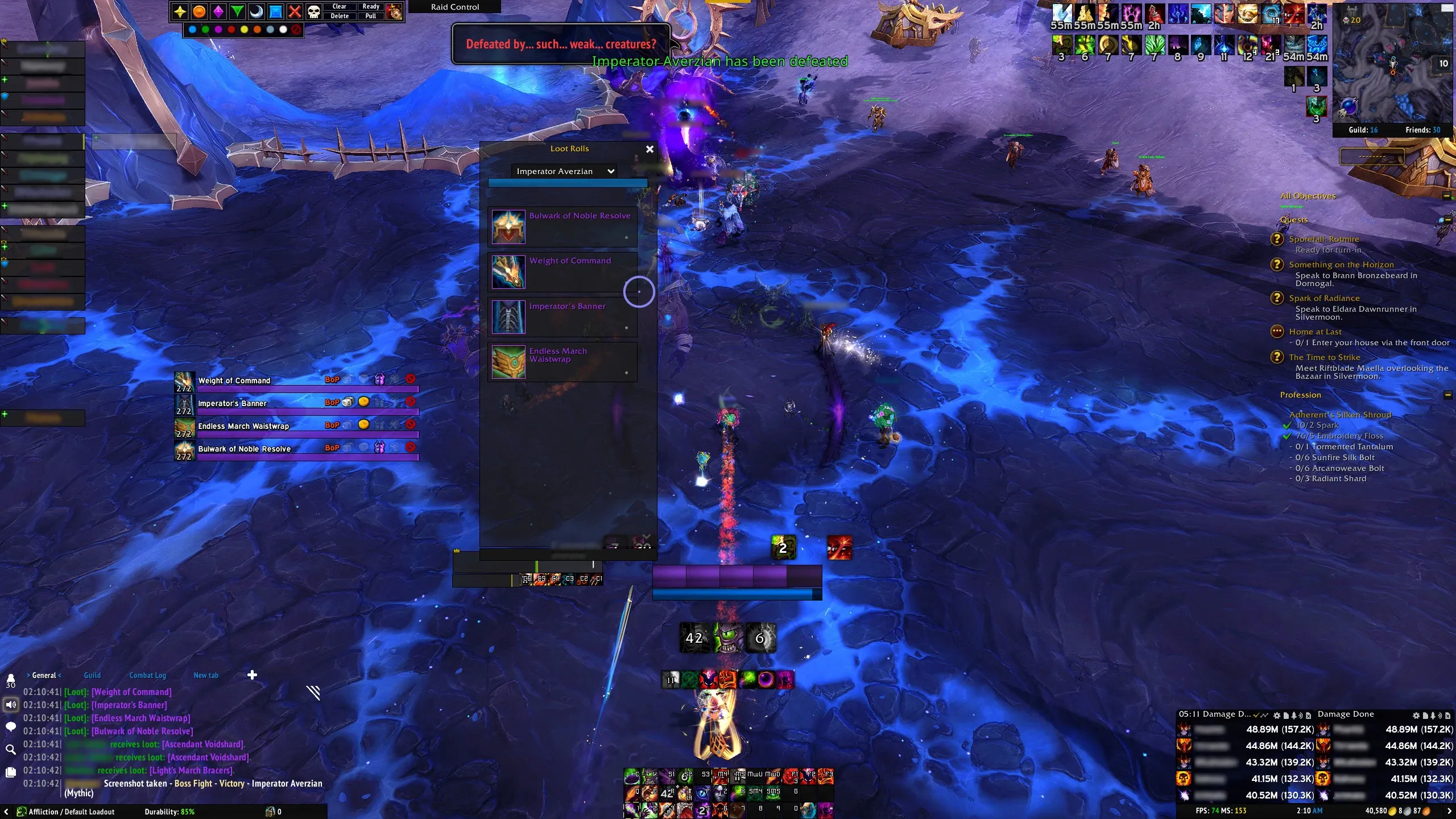 Screenshot of Voidspire Completed
